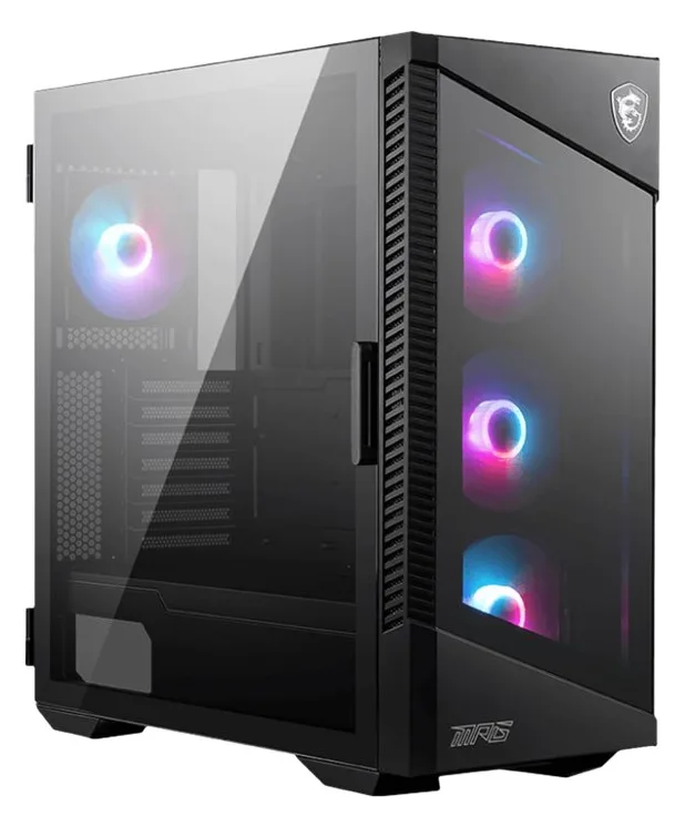 MSI MPG VELOX 100R - Mid tower - E-ATX - Seitenteil mit Fenster (gehärtetes Glas), Ansicht 3