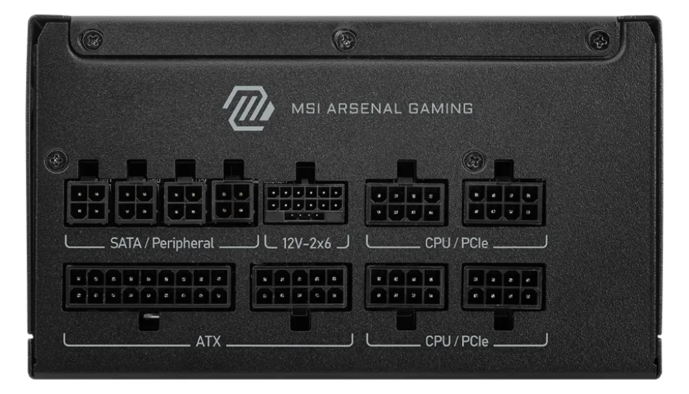 MSI Netzteil MAG A850GLS PCIE5 - PC-/Server Netzteil - ATX, Ansicht 2