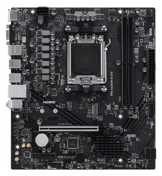 MSI PRO A620AM-B EVO - Mainboard - mATX von LumaTech