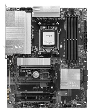 MSI PRO B850-P WIFI - Mainboard - ATX - Socket AM5 - AMD B850 Chipsatz - 5 Gigabit Ethernet, Wi-Fi 7 von LumaTech