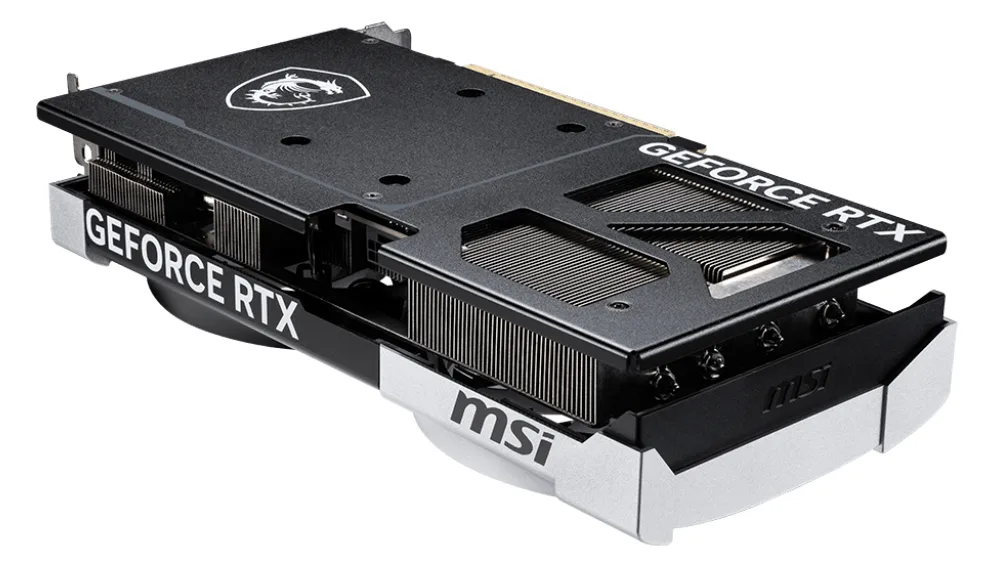 MSI RTX5070 Ventus 2X OC 12GB GDDR HDMI 3xDP - Grafikkarte - 12.288 MB, Ansicht 3