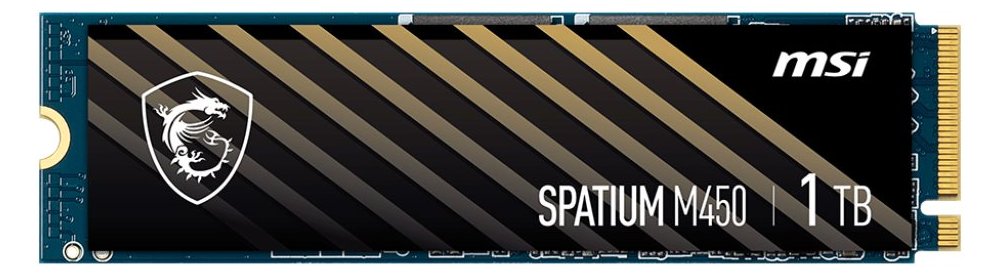 MSI SPATIUM M450 - SSD - 1 TB - intern - M.2 2280 - PCIe 4.0 x4 (NVMe) von LumaTech