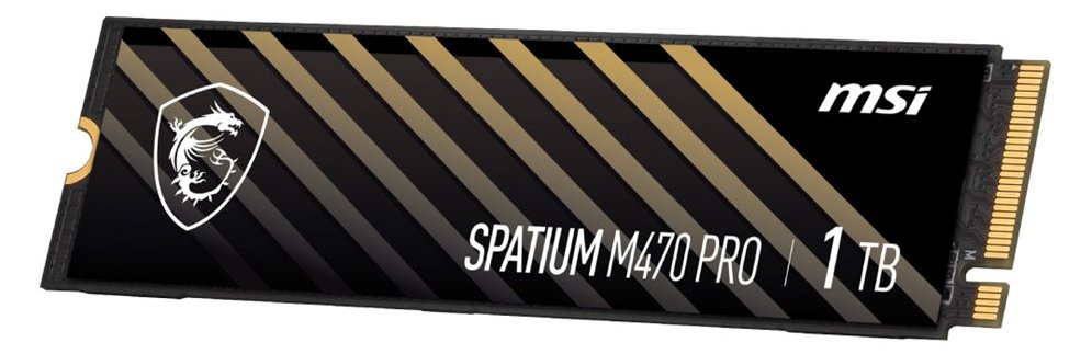 MSI SPATIUM M470 PRO - SSD - 1 TB - intern - M.2 2280 - PCIe 4.0 x4 (NVMe) von LumaTech