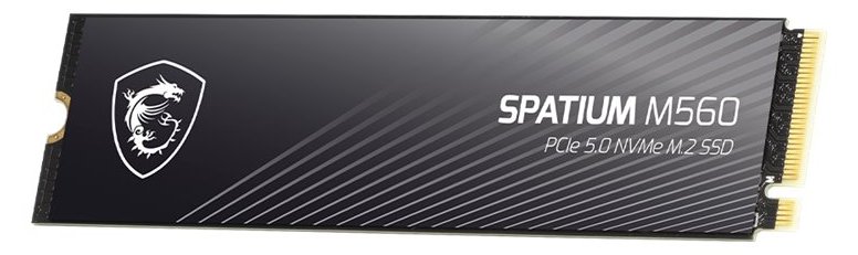 MSI SPATIUM M560 - SSD - 2 TB - intern - M.2 2280 - PCI Express 5.0 x4 (NVMe)