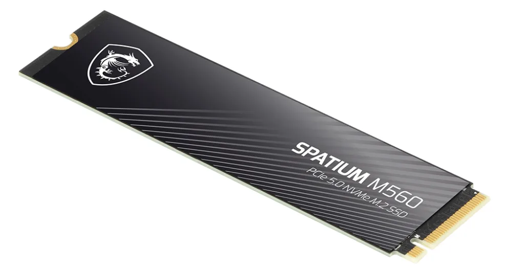 MSI SPATIUM M560 - SSD - 2 TB - intern - M.2 2280 - PCI Express 5.0 x4 (NVMe), Ansicht 2