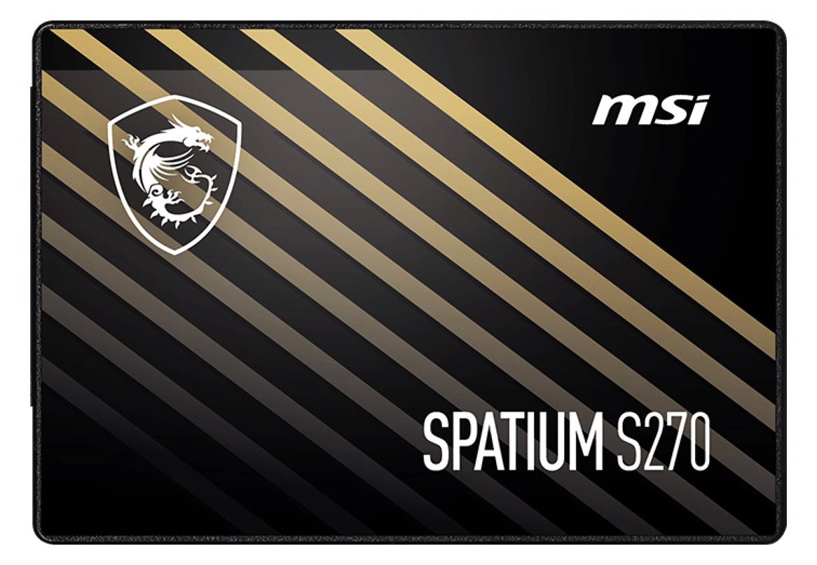 MSI SPATIUM S270 - SSD - 960 GB - intern - 2.5 (6.4 cm)