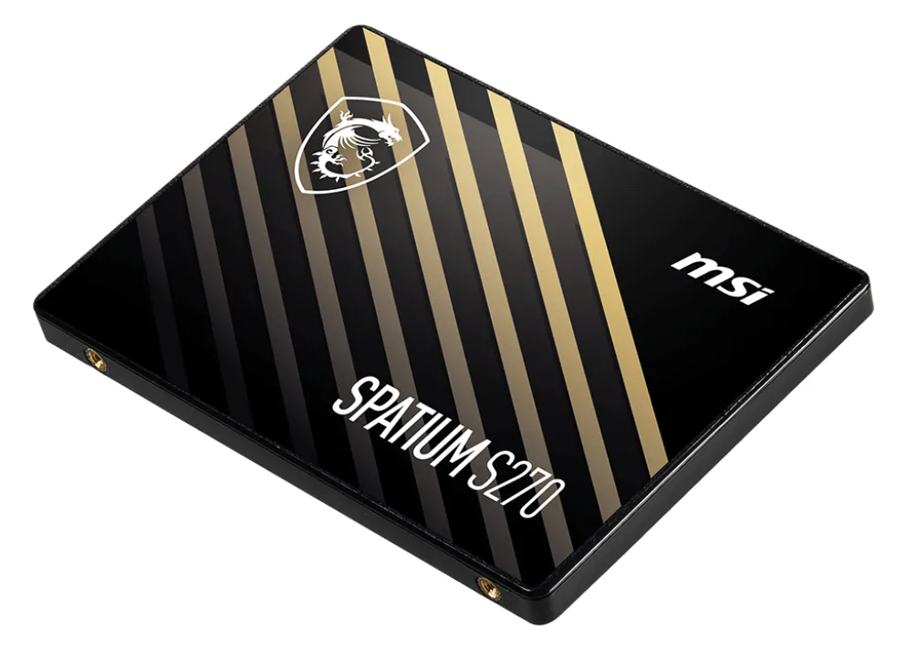 MSI SPATIUM S270 - SSD - 960 GB - intern - 2.5 (6.4 cm), Ansicht 4