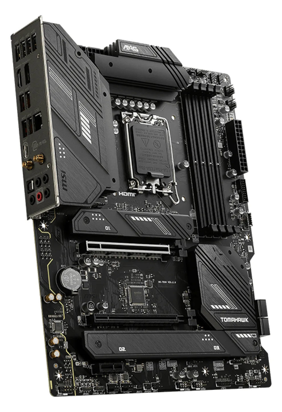 MSI MAG B760 TOMAHAWK WIFI - Motherboard - ATX - LGA1700-Sockel - B760 Chipsatz, Ansicht 4