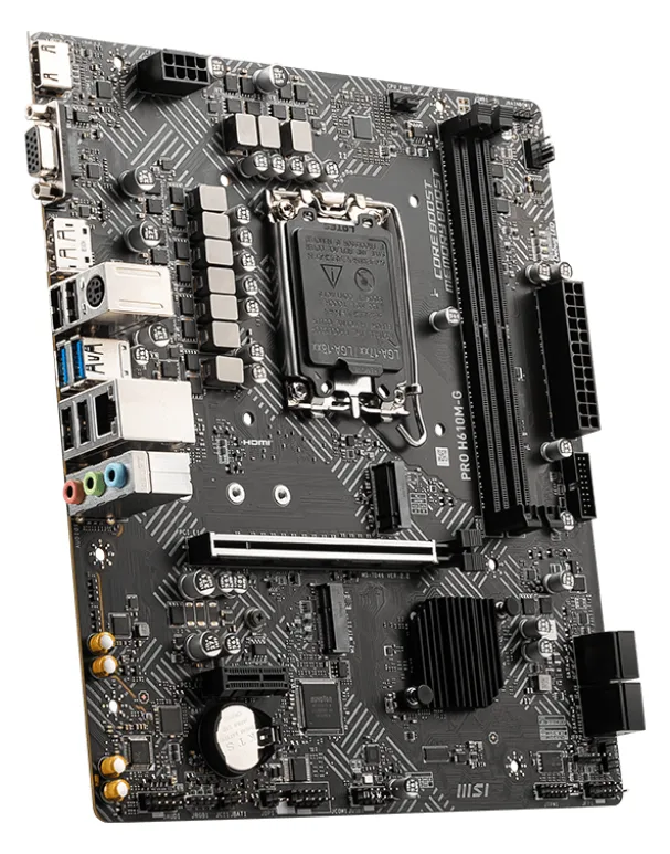 MSI PRO H610M-G - Motherboard - micro ATX - LGA1700-Sockel - H610 Chipsatz, Ansicht 5