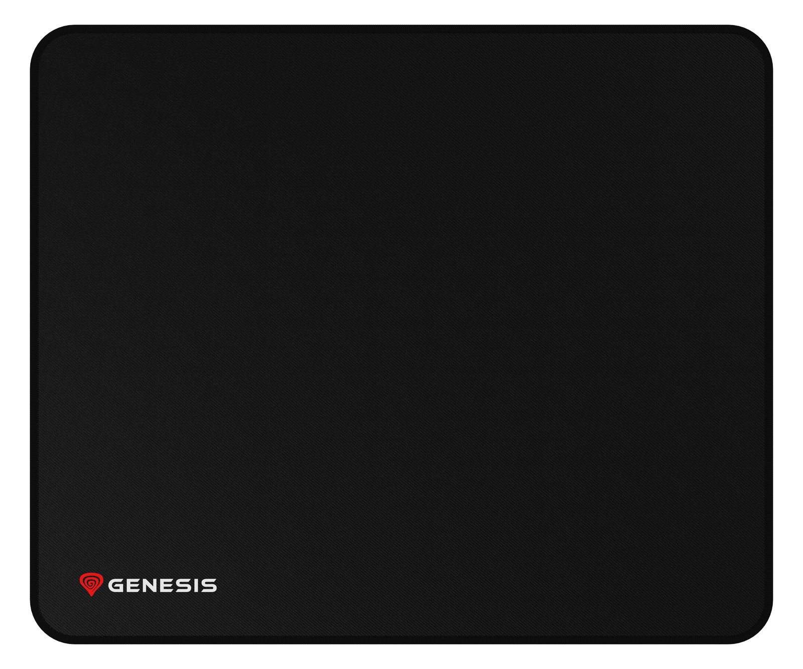 natec Genesis M12 - Schwarz - Einfarbig - Spiel-Mauspads von LumaTech