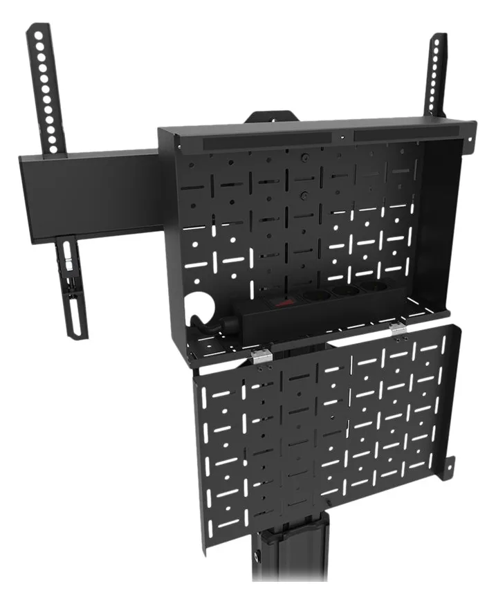 Neomounts by Newstar Select - Wagen - für Flachbildschirm - Schwarz - Bildschirmgröße: 94-190.5 cm (37-75), Ansicht 3