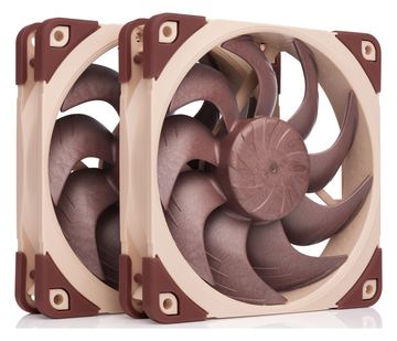 Noctua NF-A12x25 G2 PWM Sx2-PP PWM-Anschluss 2 Lüfter 120 mm - Gehäuse-Lüfter - 22,5 dB von LumaTech
