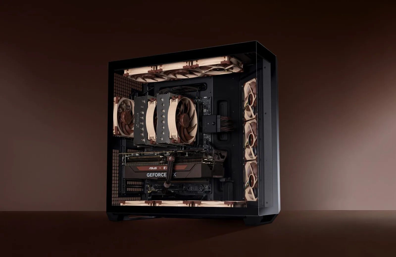 Noctua NF-A12x25 G2 PWM Sx2-PP PWM-Anschluss 2 Lüfter 120 mm - Gehäuse-Lüfter - 22,5 dB, Ansicht 3