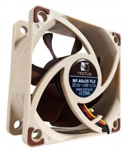 Noctua NF-A6x25 FLX - Gehäuselüfter - 60 mm, Ansicht 3