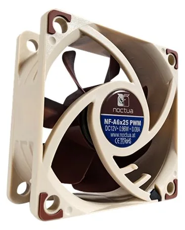 Noctua NF-A6x25 PWM - Gehäuselüfter - 60 mm, Ansicht 2