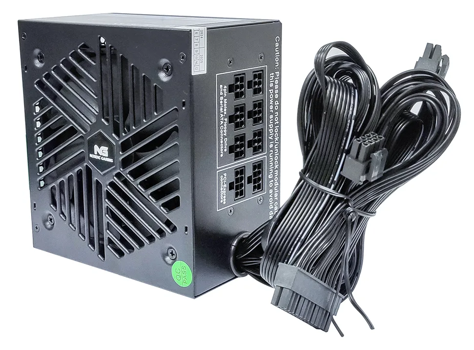 Nordic Gaming GAMING 600W PSU, Ansicht 2