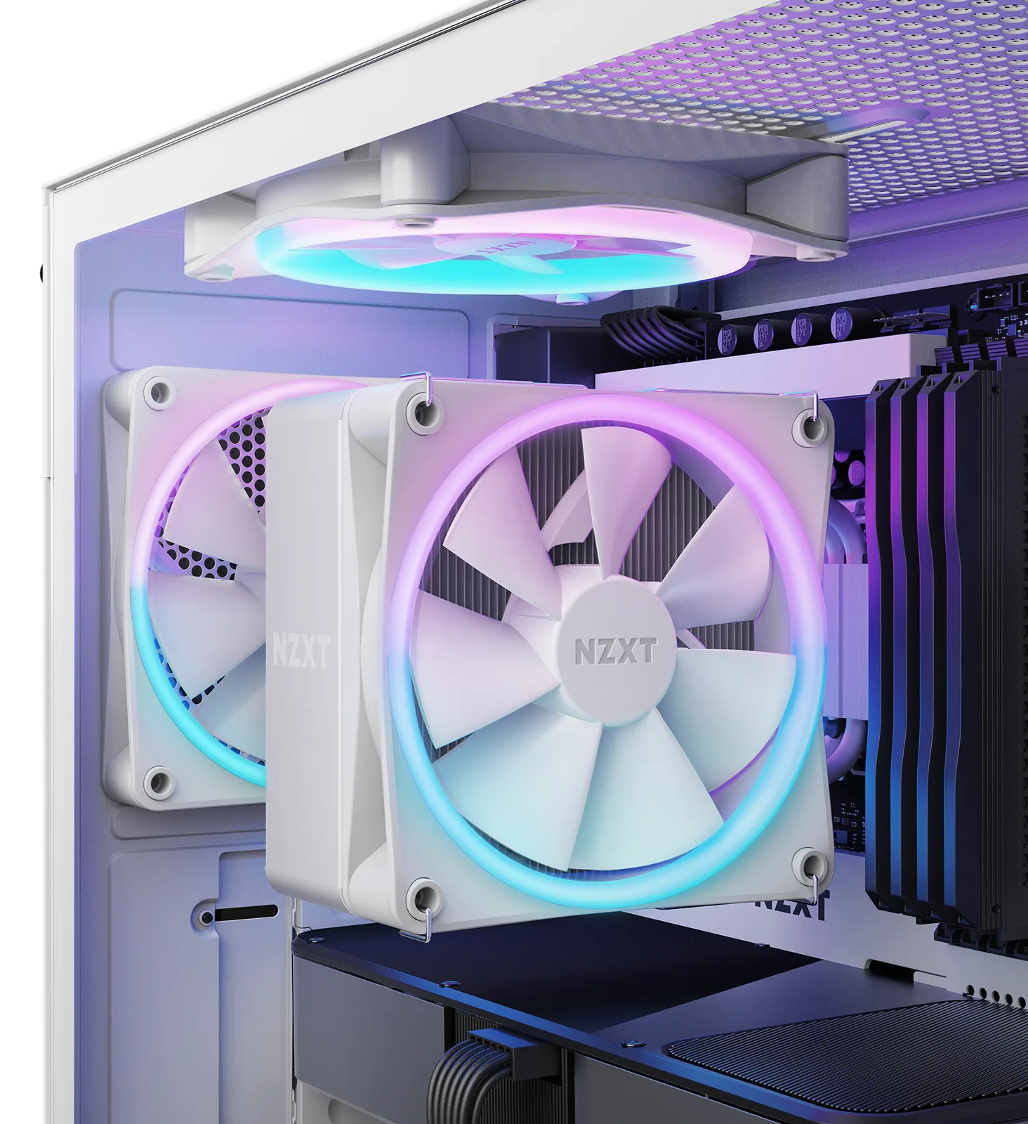 NZXT T120 RGB - Prozessor-Luftkühler - (für: LGA115x Socket, LGA1200, LGA1700, AM4, AM5), Ansicht 4