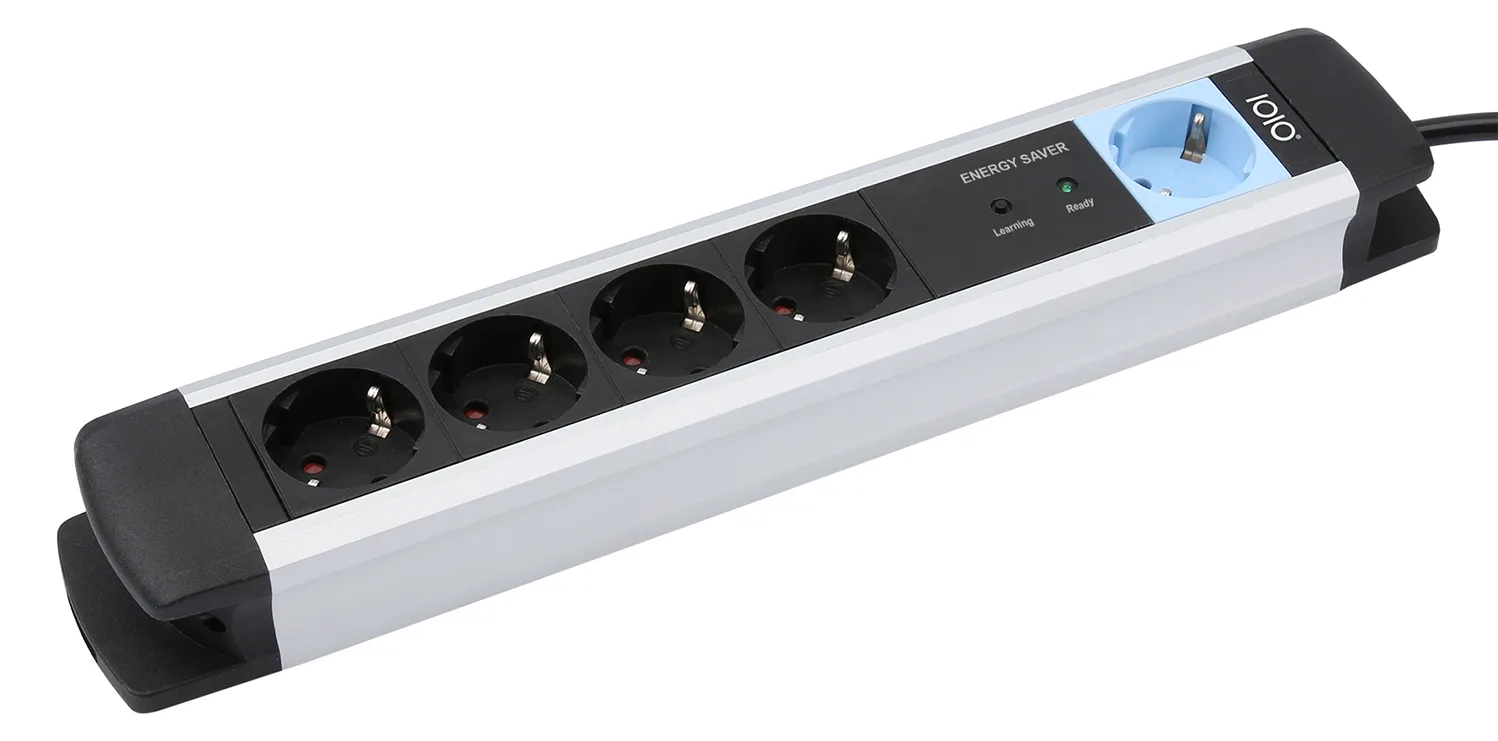Olympia MS 2500 - 1,5 m - Drinnen - 1,5 mm² - Aluminium - Schwarz - Silber - 5 AC-Ausgänge, Ansicht 3