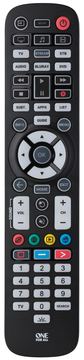 One for All Essential 6 - DVD/Blu-ray - IPTV - Soundbar-Lautsprecher - TV - IR Wireless - Drucktasten - Schwarz von LumaTech