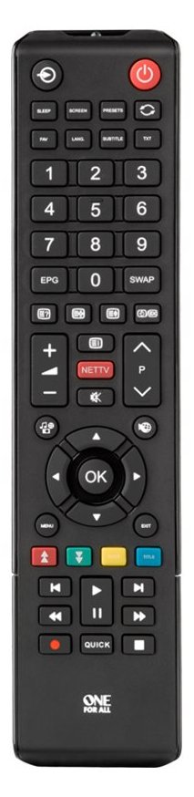 One for All URC1919 Toshiba TV Replacement Remote