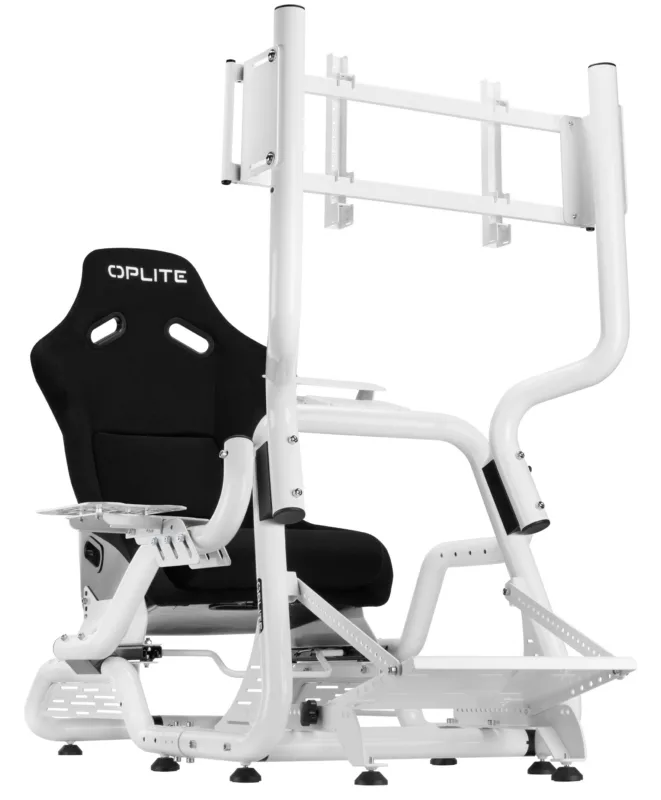 Oplite Halter für Simracing & Flightsim Zubehör white retail, Ansicht 4