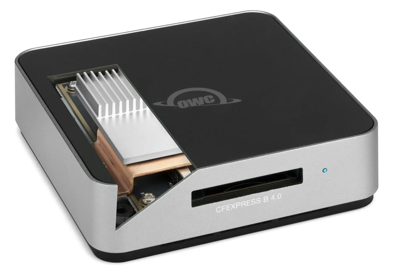 OWC Atlas USB4 CFexpress Type B 4.0 Card - - CF Express Typ A - Card-Reader - CF Express Typ A, Ansicht 4