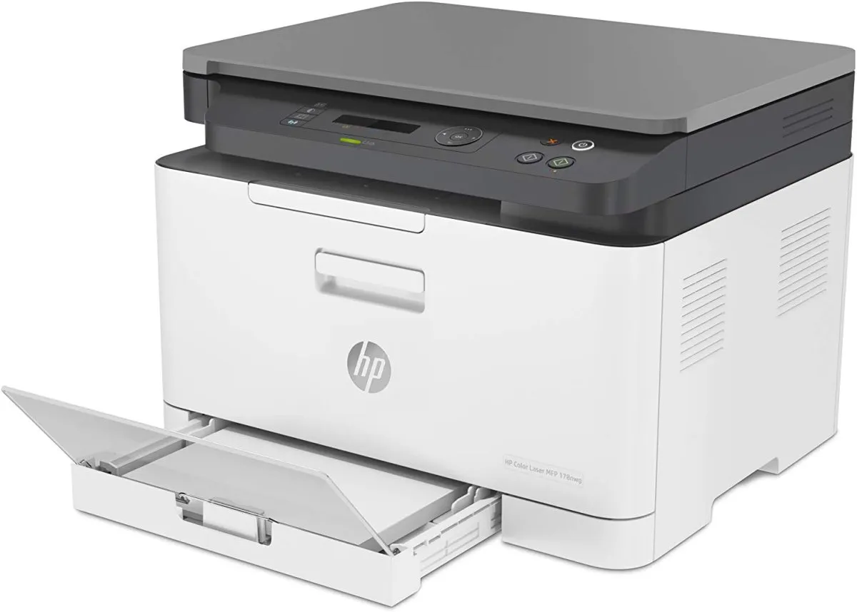 HP Color Laser MFP 178nwg Multifunktions-Farblaserdrucker, Drucken, Kopieren, Scannen, Wi-Fi, Ethernet, USB, Smart App — Bild 4