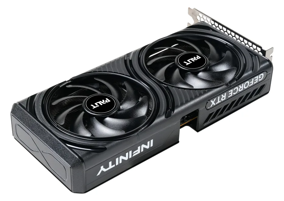 Palit GeForce RTX 5060 Infinity 2 OC, GeForce RTX 5060, 8 GB, GDDR7, 128 Bit, 76... - Grafikkarte - PCI-Express, Ansicht 4