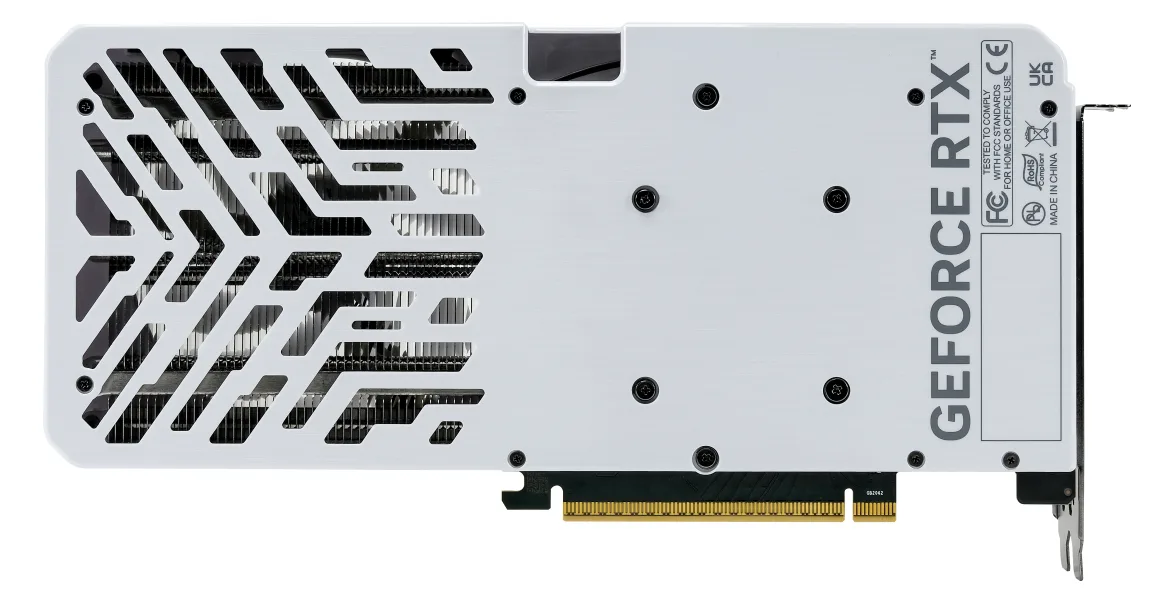 Palit GeForce RTX 5060 White OC 5060 GDDR7 - Grafikkarte - PCI-Express, Ansicht 2