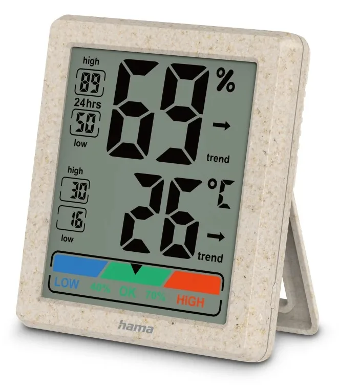 Hama Thermometer und Hygrometer Ponza digital für innen 222227, Ansicht 3