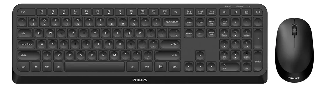 Philips 3000 series SPT6307B - Tastatur-und-Maus-Set - TL: Deutsch, QWERTZ, Ansicht 4
