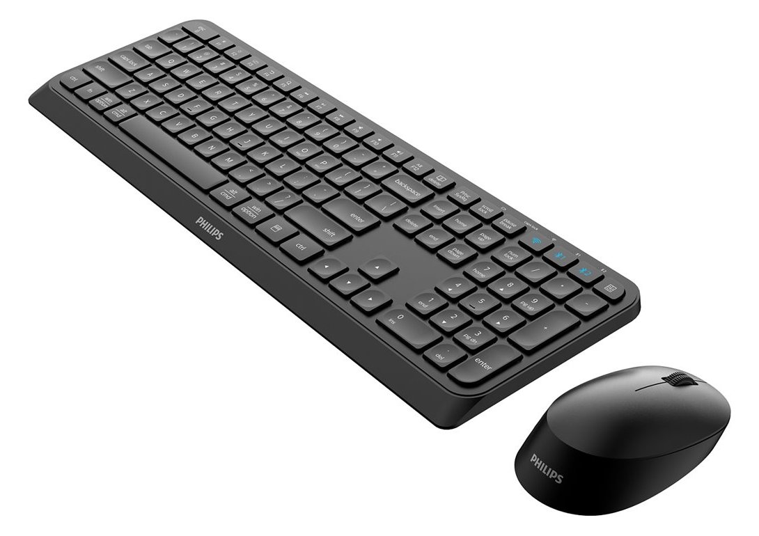 Philips 4000 series SPT6407B - Tastatur-und-Maus-Set - TL: Deutsch, QWERTZ