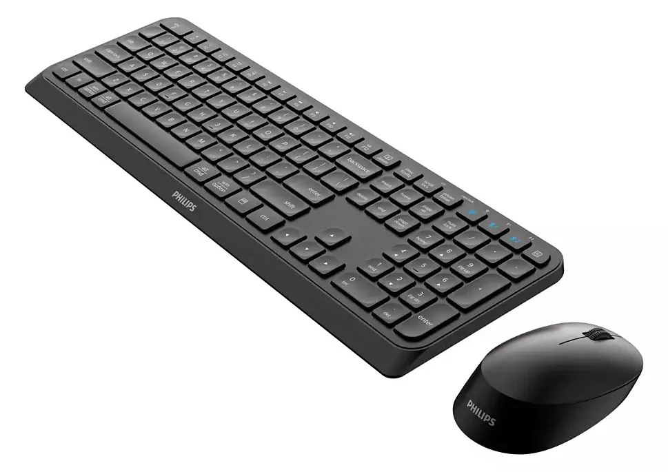 Philips 4000 series SPT6407B - Tastatur-und-Maus-Set - TL: Deutsch, QWERTZ, Ansicht 2