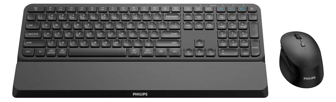 Philips 6000 series SPT6607B - Tastatur-und-Maus-Set - TL: Deutsch, QWERTZ, Ansicht 4
