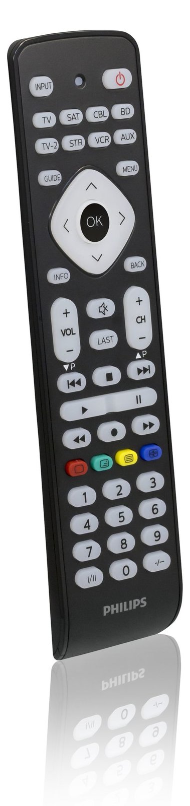 Philips Perfect replacement Universal-Fernbedienung SRP2018/10 - Kabel - DVD/Blu-ray - DVR - SAT - TV - VCR