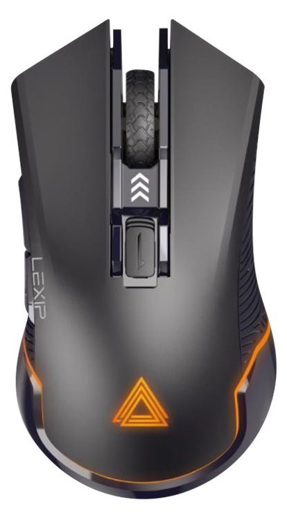 Pixminds Lexip AR18 - Maus - optisch - 6 Tasten - kabellos - Wi-Fi - kabelloser Empfänger (USB)