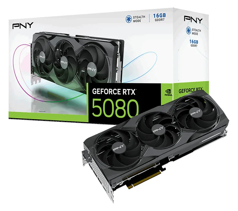 PNY GEFORCE RTX 5080 - Grafikkarten - GeForce RTX 5080, Ansicht 2