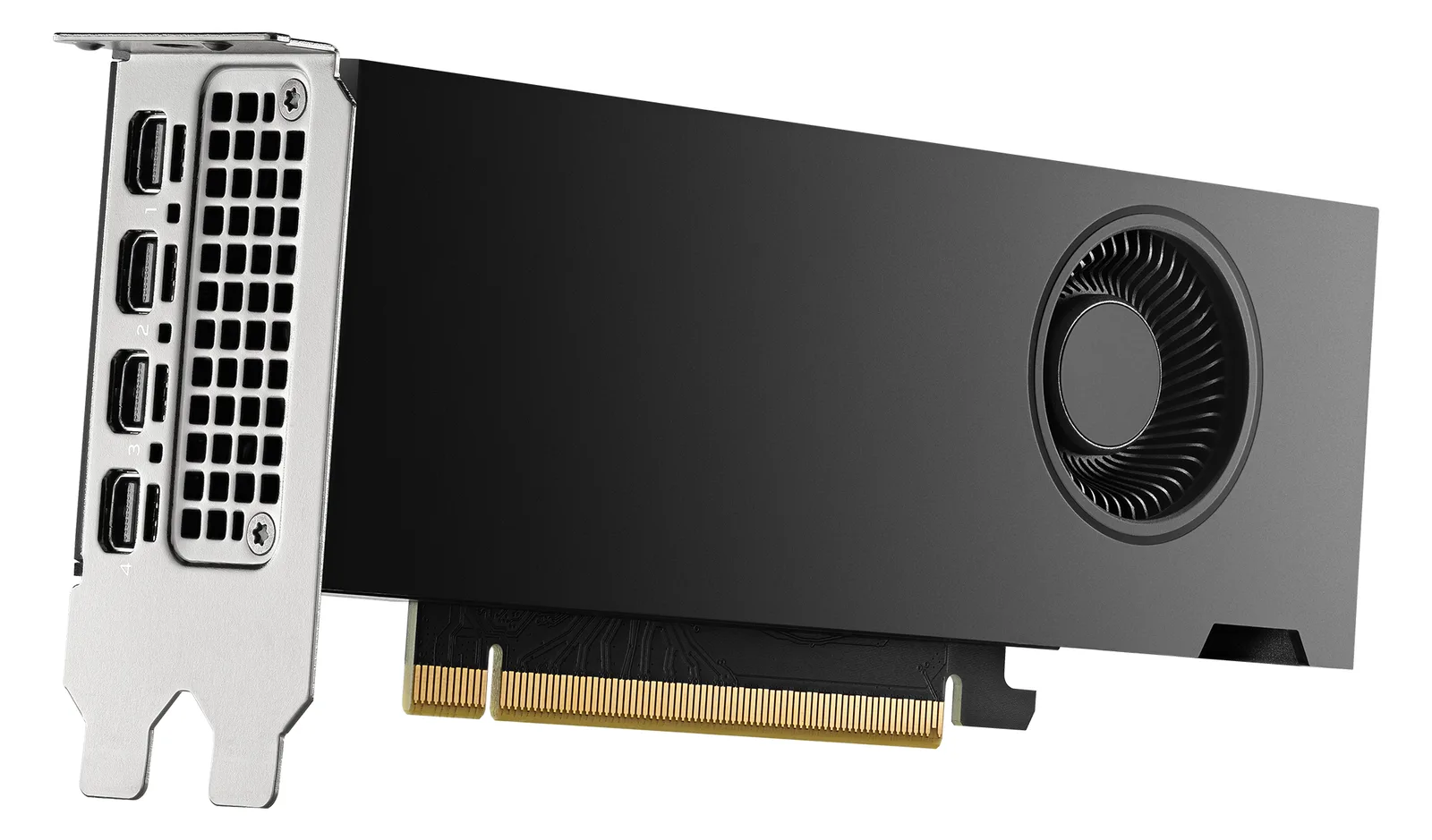 PNY NVIDIA RTX 2000 ADA 16GB 128-bit GDDR6 OEM 4xmDP 1.4a - 16.384 MB - GDDR6, Ansicht 4