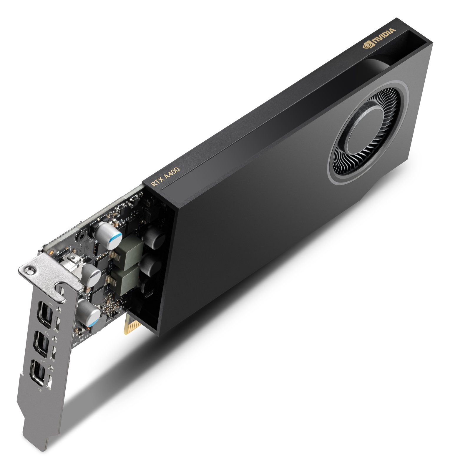 PNY NVIDIA RTX A400 - Grafikkarten - RTX A400 - 4 GB GDDR6 von LumaTech