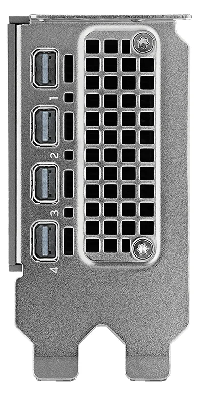 PNY Nvidia RTX Pro 4000 SFF Blackwell - Grafikkarte - PCI-Express, Ansicht 4