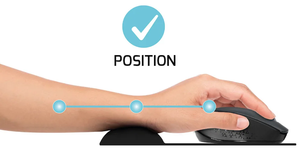 PORT Designs PORT Connect ERGONOMIC MOUSE PAD - Mauspad, Ansicht 2