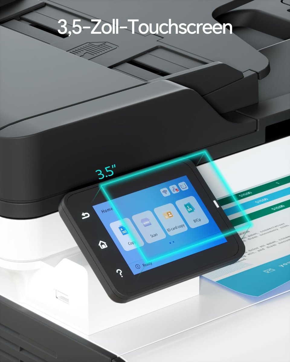 PANTUM CM2100ADW Farblaserdrucker Multifunktionsgerät, Drucker Scanner Kopierer 3in1 mit ADF, WLAN, Ethernet, USB, Automatischer Duplexdruck, 20ppm (Upgrade-Version) — Bild 5