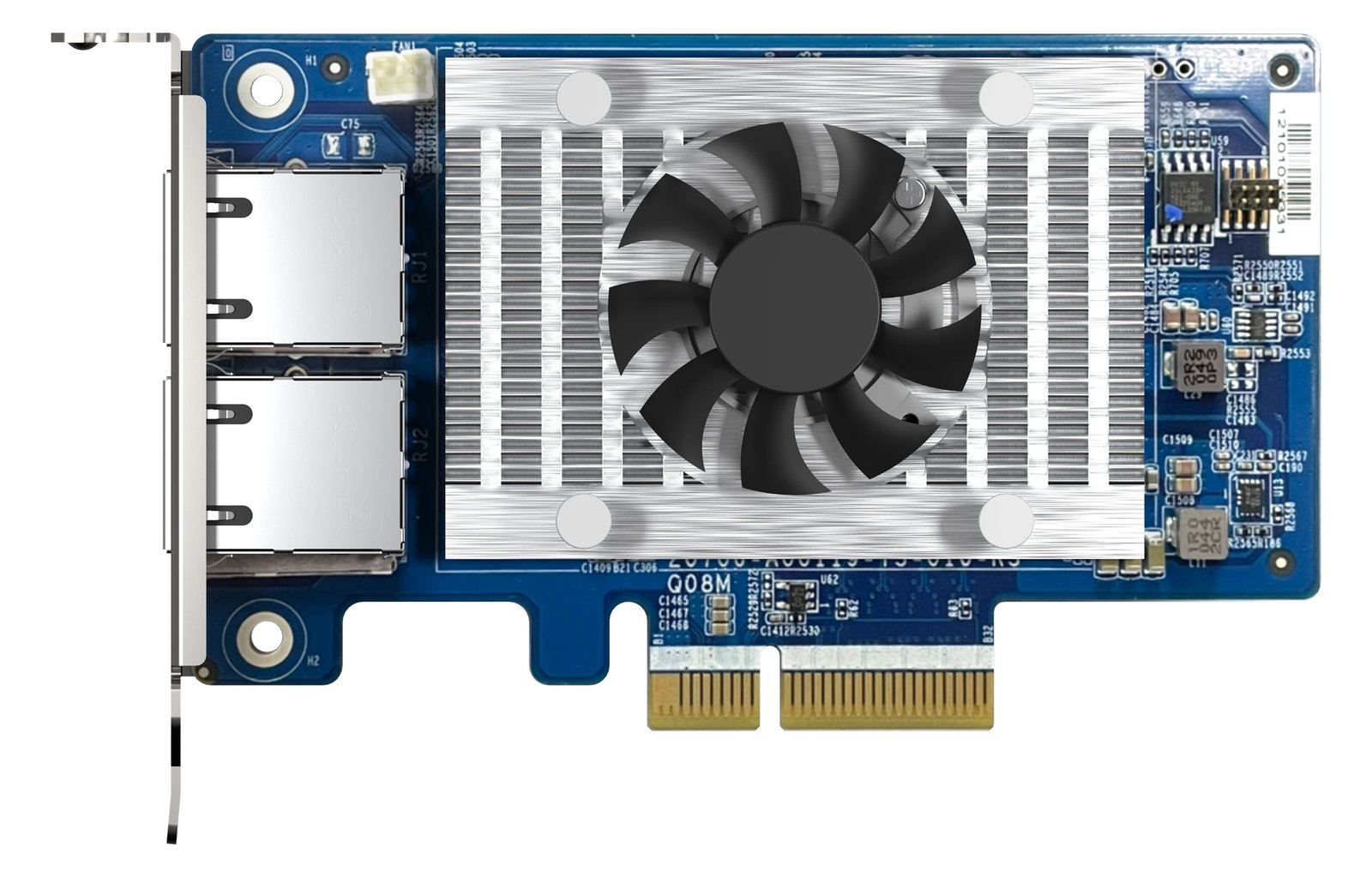 QNAP QXG-10G2T-X710 - Netzwerkadapter - PCIe 3.0 x4 Low-Profile