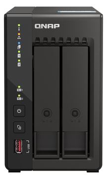 QNAP TS-253E - NAS - Tower - Intel® Celeron® - J6412 - Schwarz von LumaTech