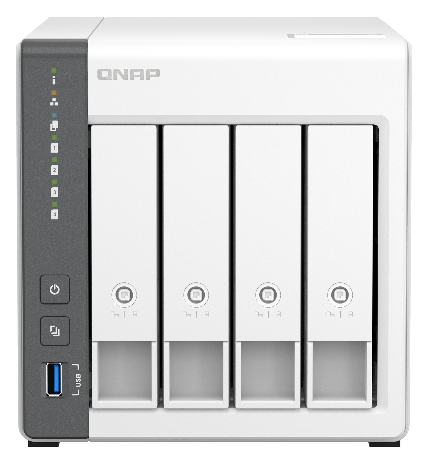 QNAP TS-433 - NAS-Server - 4 Schächte - SATA 6Gb/s von LumaTech