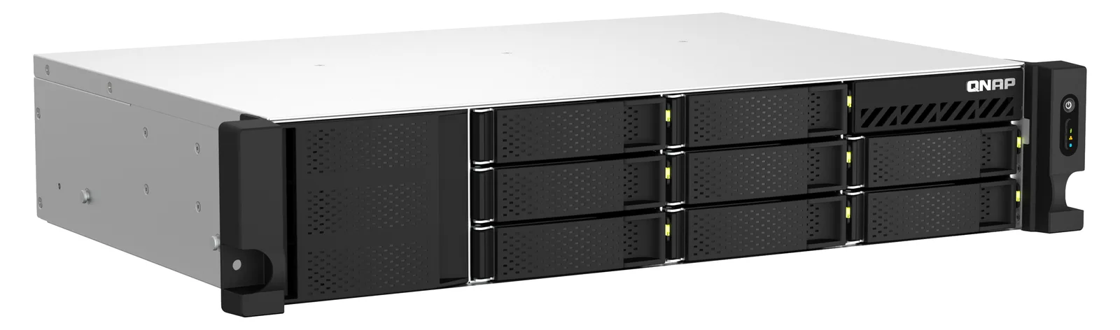 QNAP TS-864eU - NAS-Server - 8 Schächte - Rack, Ansicht 2