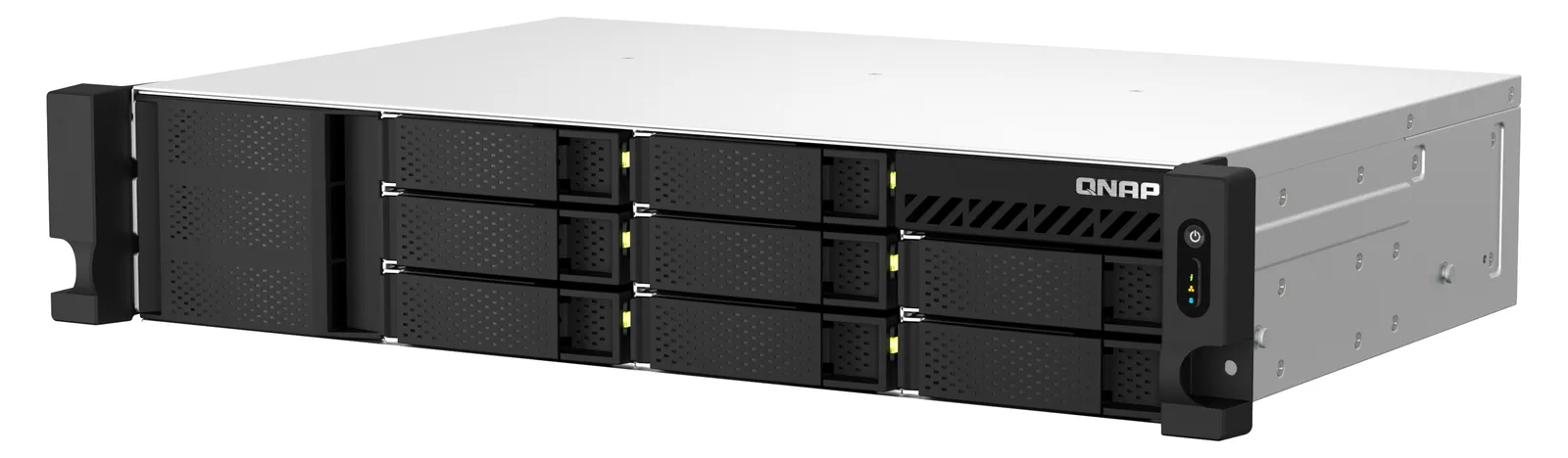 QNAP TS-864eU - NAS-Server - 8 Schächte - Rack, Ansicht 4