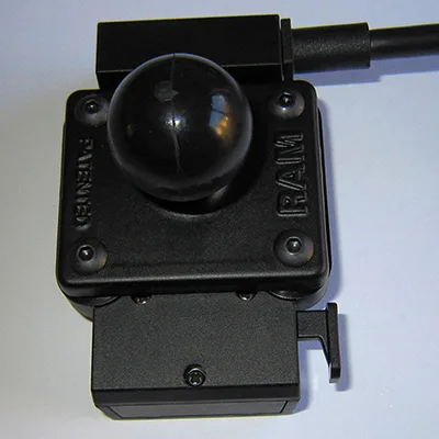 Ram Mounts RAM-B-347U - Schwarz - Garmin zumo 400 - 450 - 500 - 550 - 660 - TomTom Rider 2 - Urban Rider - 45,35 g, Ansicht 3