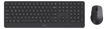 Rapoo Dunkelgrau Kabelloses Set - Tastatur - TL: Deutsch, QWERTZ von LumaTech