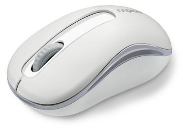 Rapoo M10 PLUS - Maus - optisch - 3 Tasten - kabellos - Weiß von LumaTech